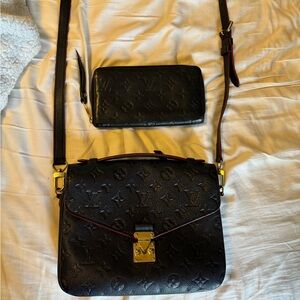 Louis Vuitton Empreinte Métis Marine Rouge w/Zippy Wallet